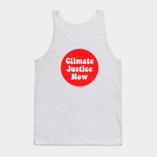 Climate Justice Now Tank Top